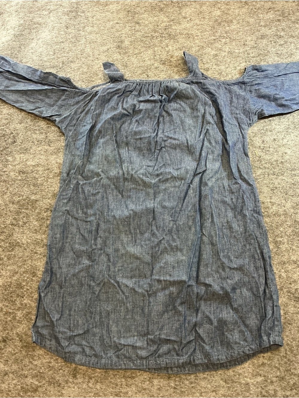 Madewell Denim Off The Shoulder Dress RRR
